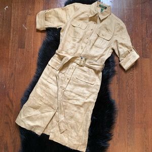 Lauren Ralph Lauren Lenin Full Button Down Dress